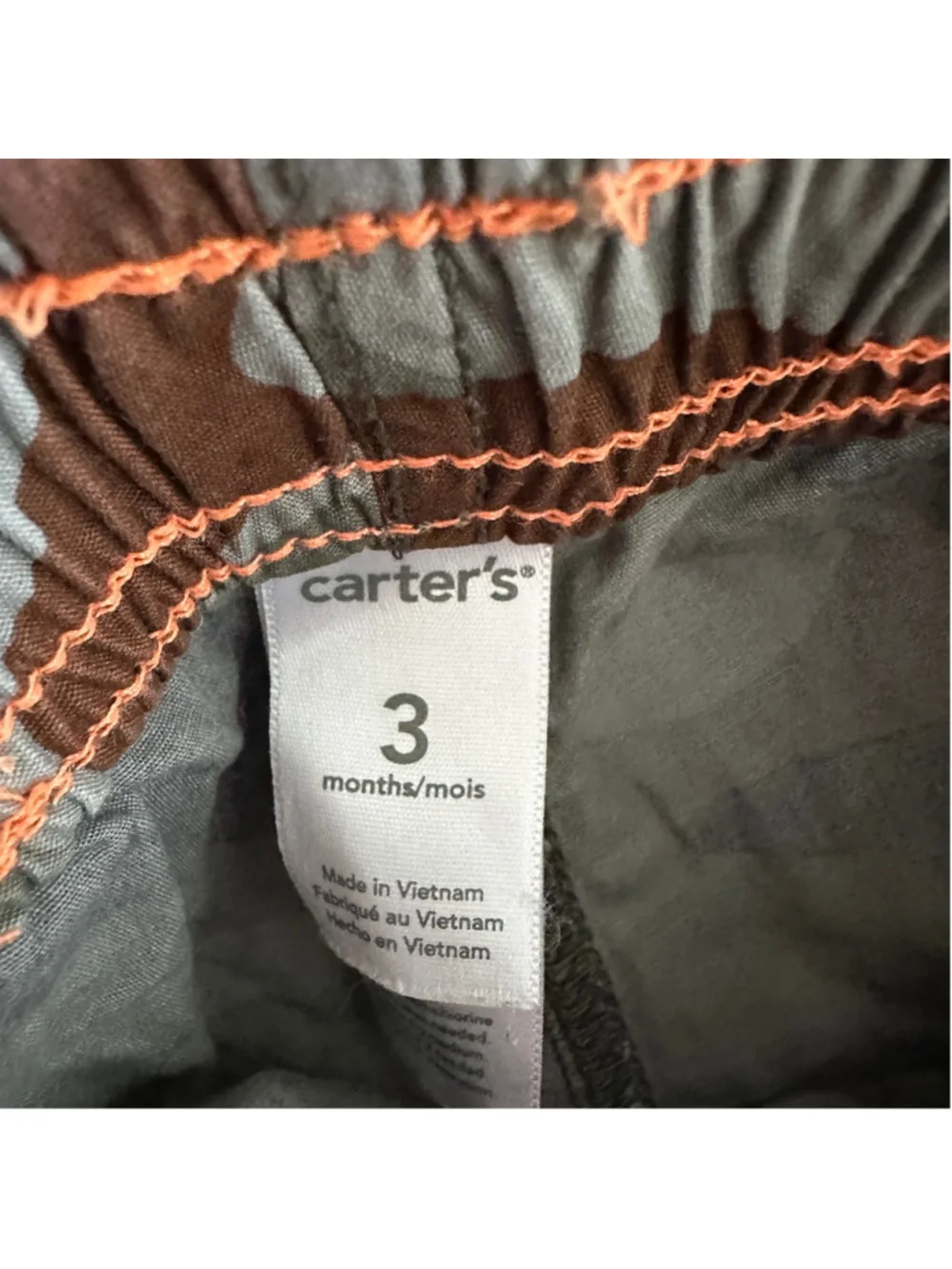 Baby Boy Clothing Bundle 0 3M Carter’s Gap Plaid Vest 7 Piece Lot